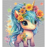 Rainbow Horse-RH 169